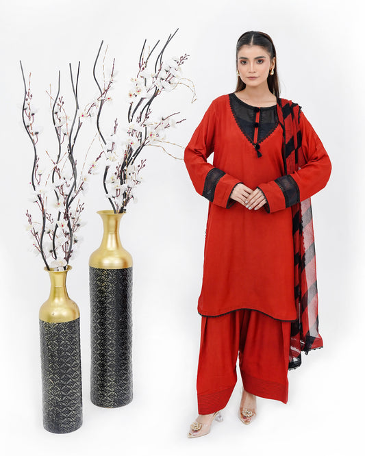 Premium Lawn 3-Piece Ready-to-Wear Suit