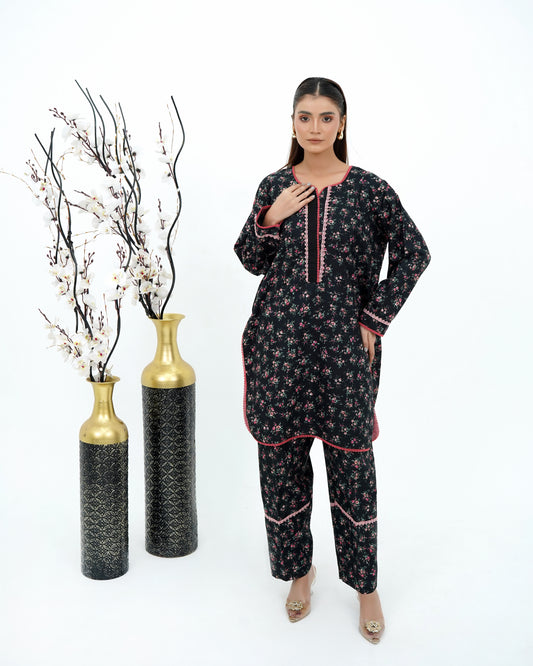 Premium 2-Piece Poly Cotton Farshi Shalwar Suit