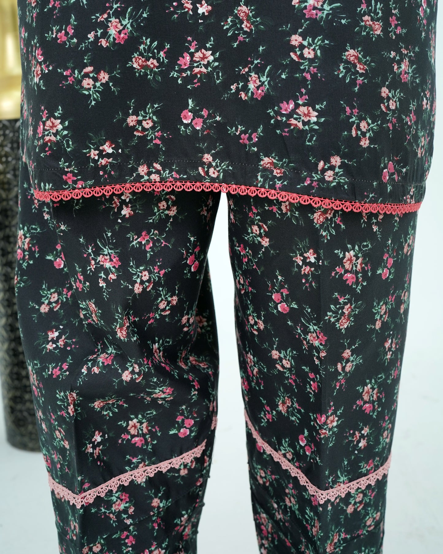 Premium 2-Piece Poly Cotton Farshi Shalwar Suit