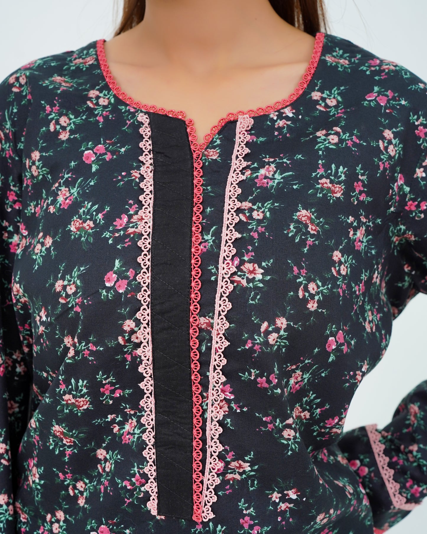 Premium 2-Piece Poly Cotton Farshi Shalwar Suit