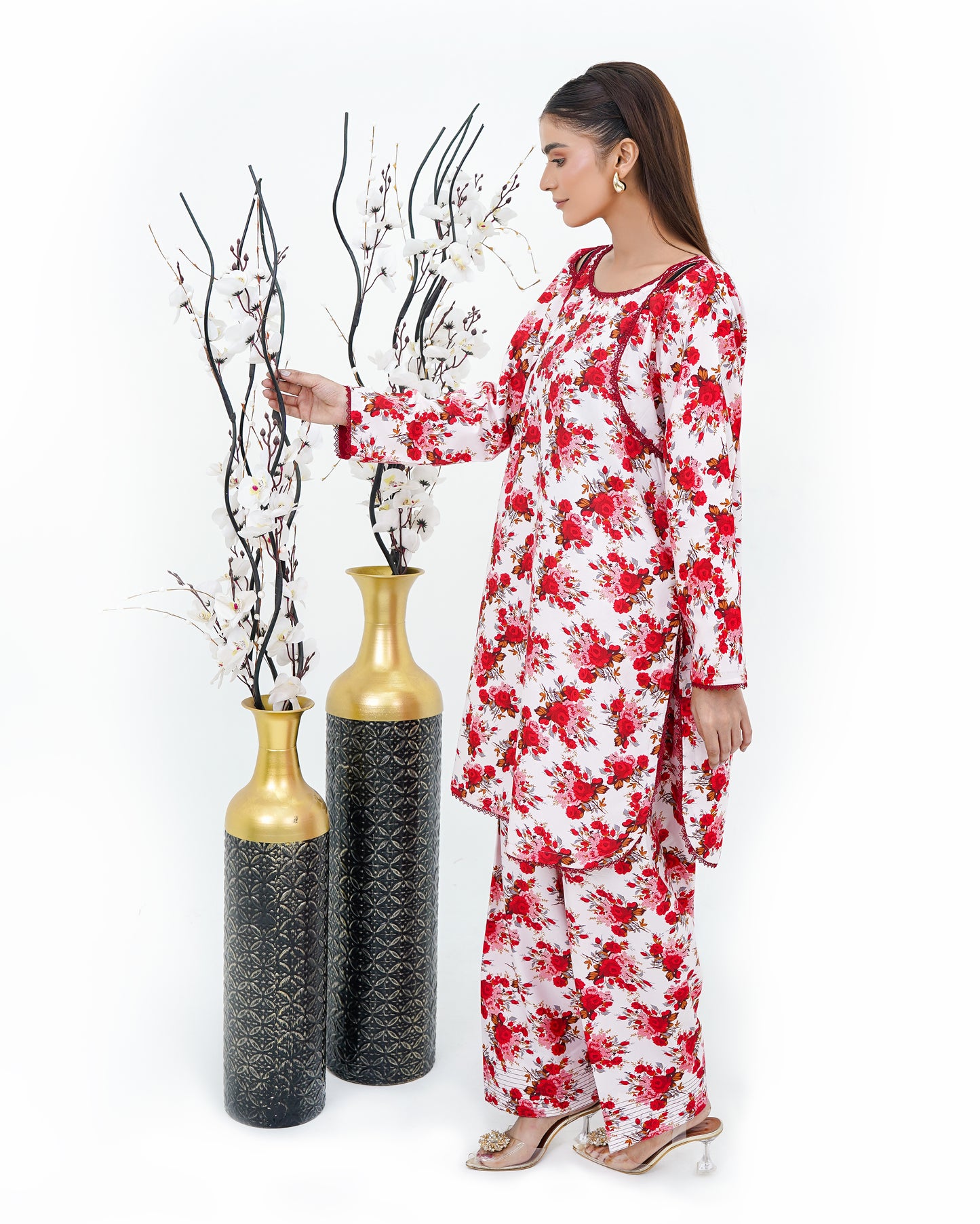 Premium 2-Piece Poly Cotton Ready-to-Wear Suit