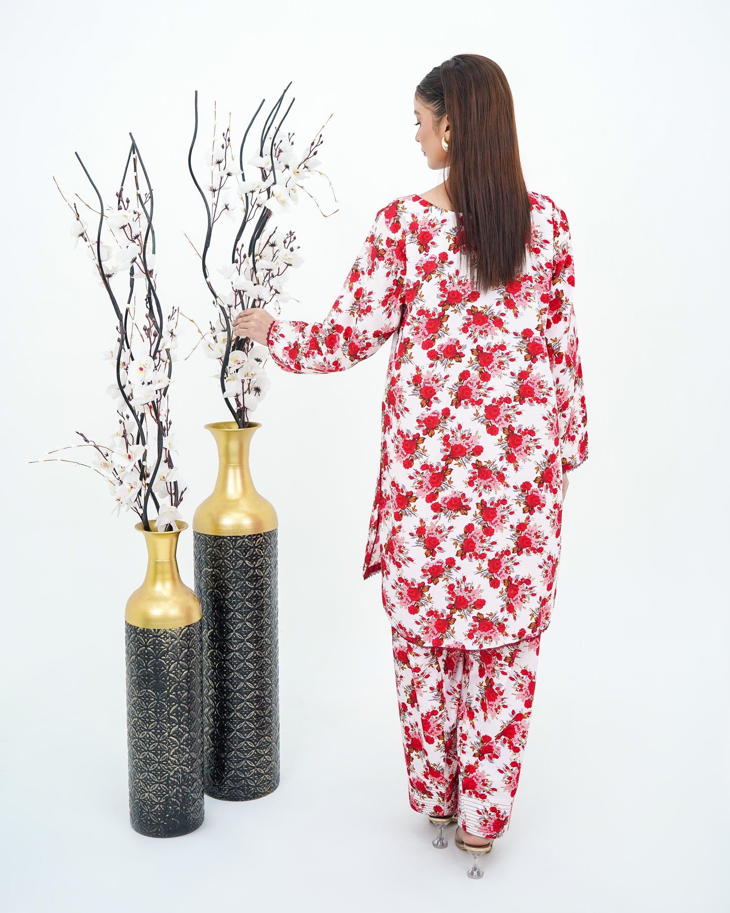 Premium 2-Piece Poly Cotton Ready-to-Wear Suit