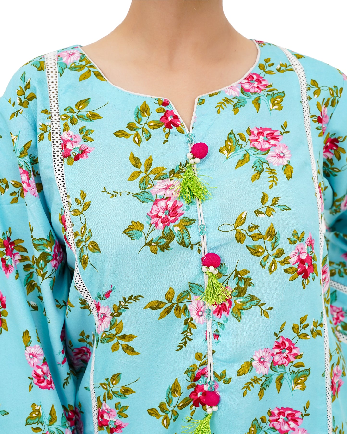 Premium 2-Piece Poly Cotton Farshi Shalwar Suit